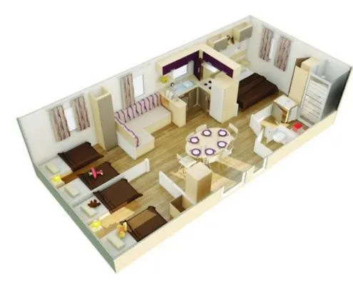 Et Chateau Du Haget 营地 3*